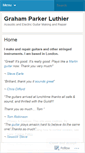 Mobile Screenshot of grahamparkerluthier.com